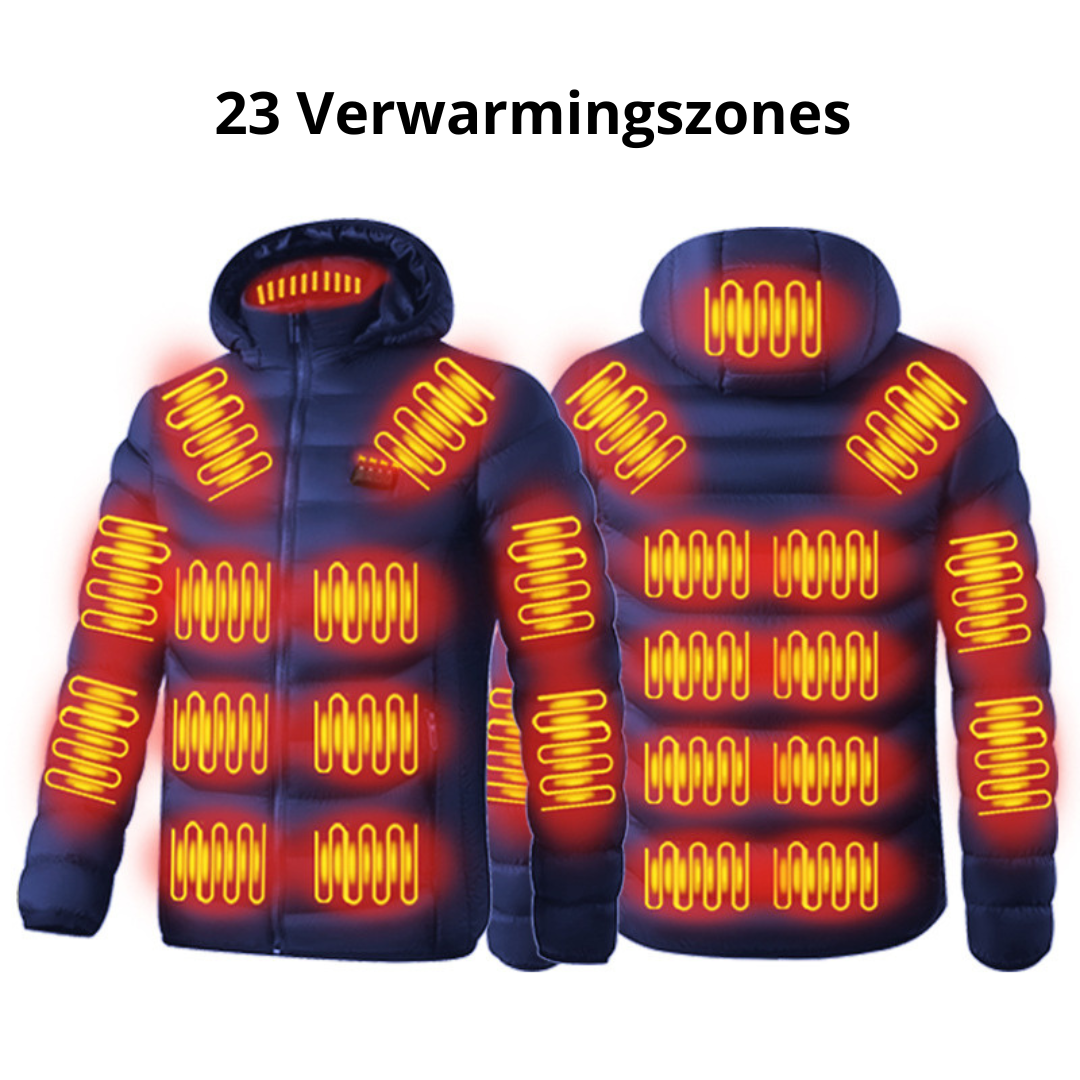Jas met 23 Verwarmingszones