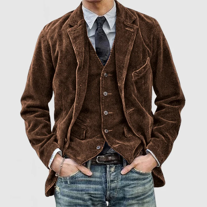 Florian™ - Blazer och väst i manchester