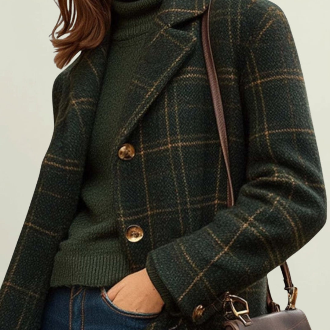 Marwell Warm Wool-Blend Overcoat