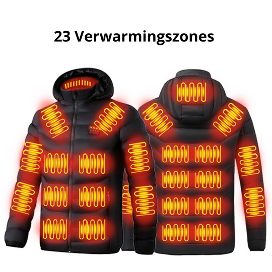 Jas met 23 Verwarmingszones
