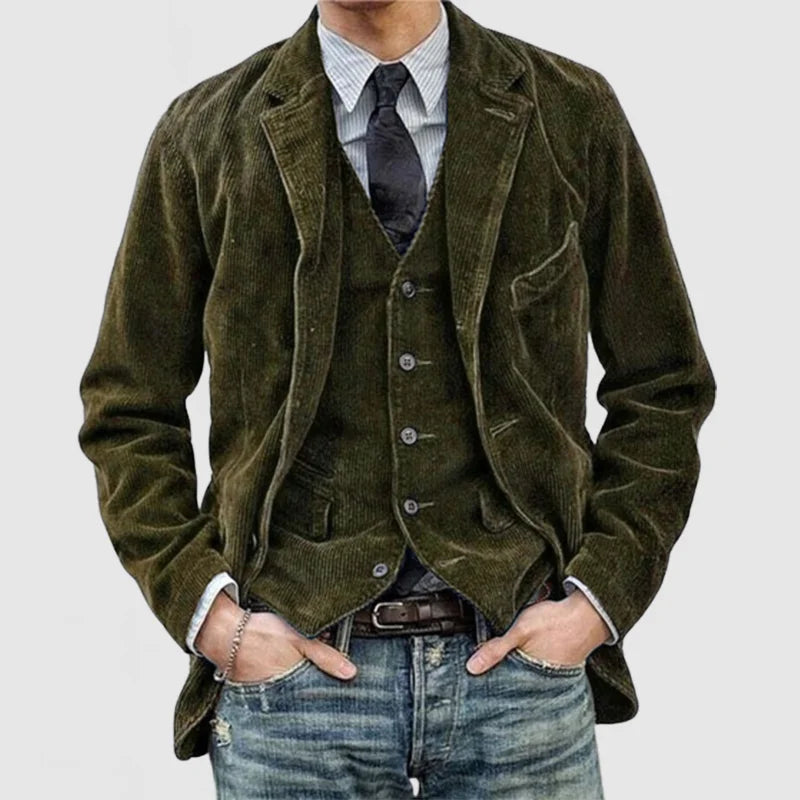 Florian™ - Blazer och väst i manchester