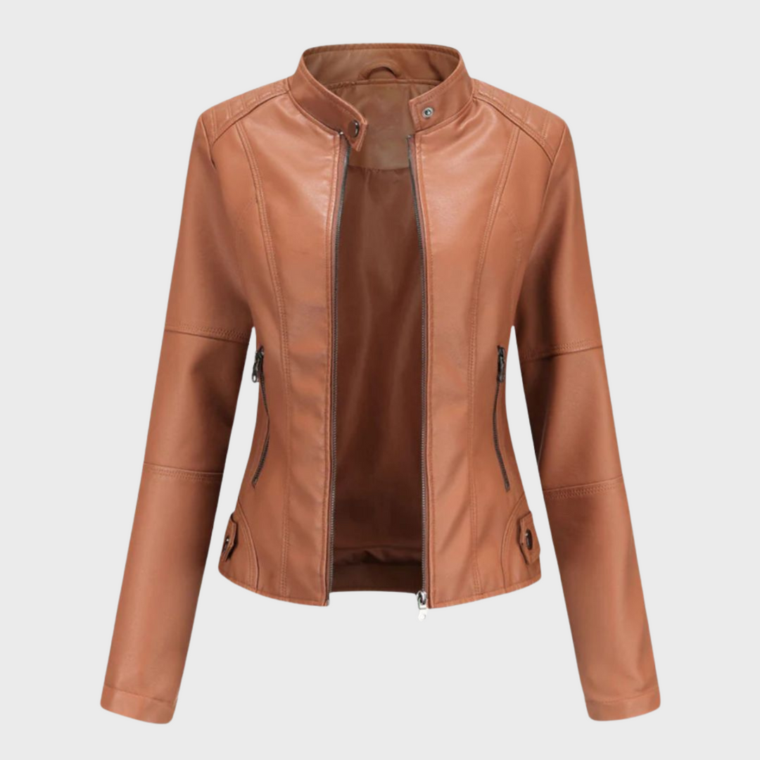 Olivia Leather Jacket