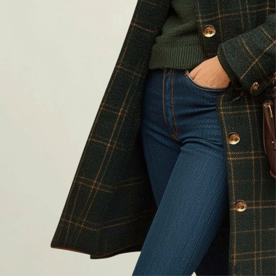 Marwell Warm Wool-Blend Overcoat
