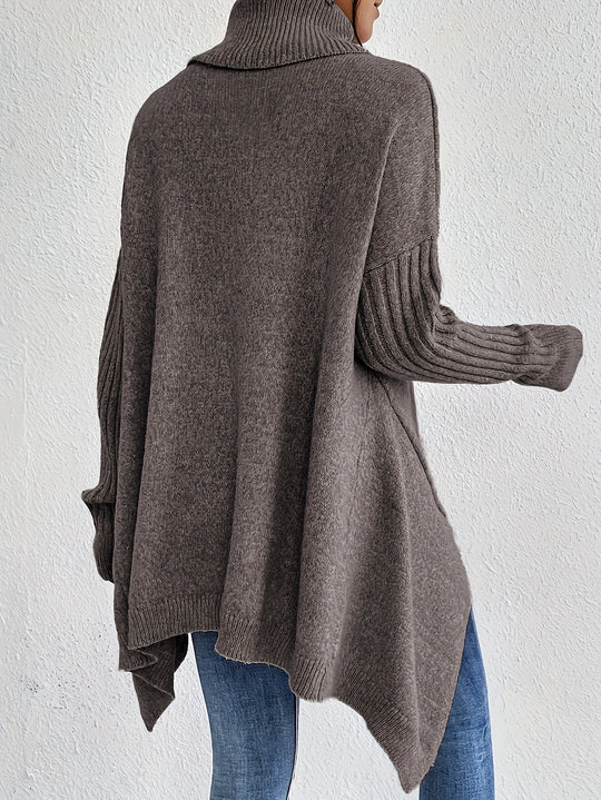 Ava Oversized Turtleneck Sweater
