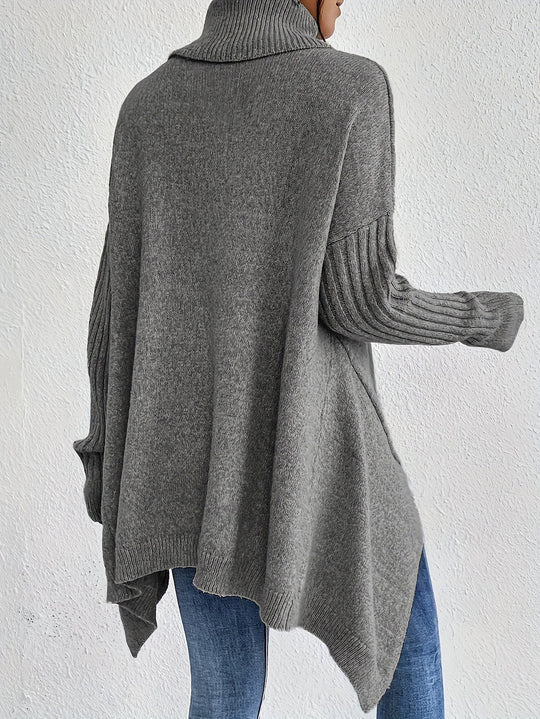 Ava Oversized Turtleneck Sweater