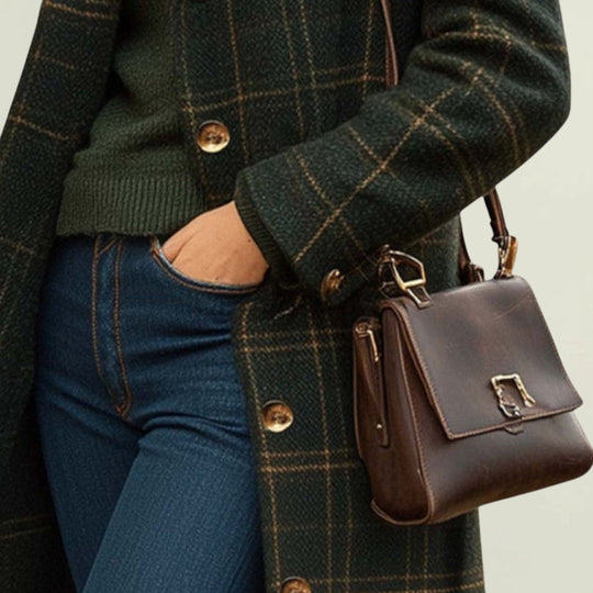Marwell Warm Wool-Blend Overcoat