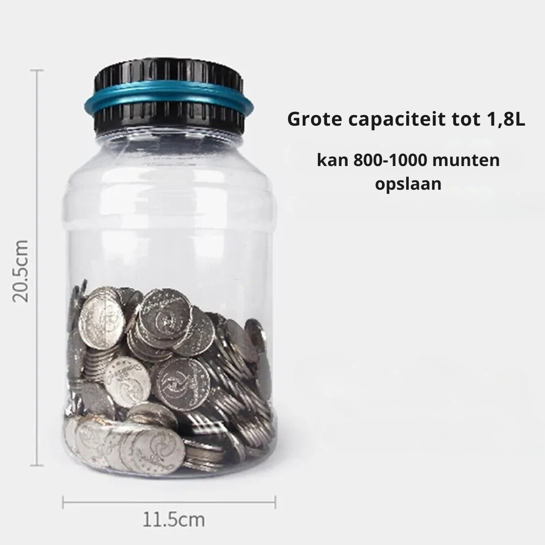 Automatic Counting Digital Piggy Bank