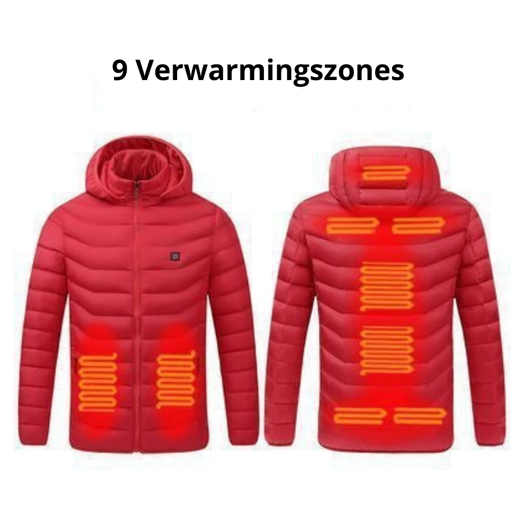 Jas met 23 Verwarmingszones