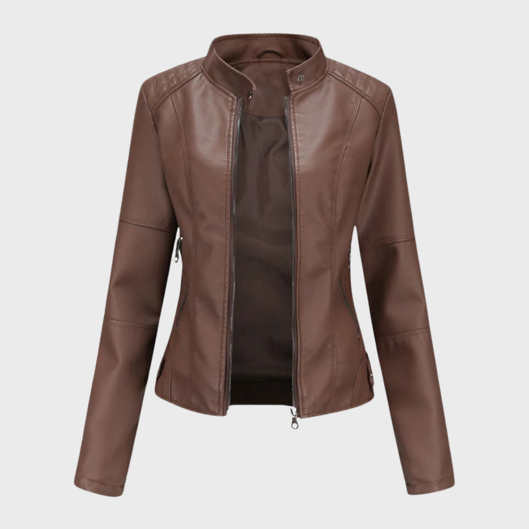 Olivia Leather Jacket