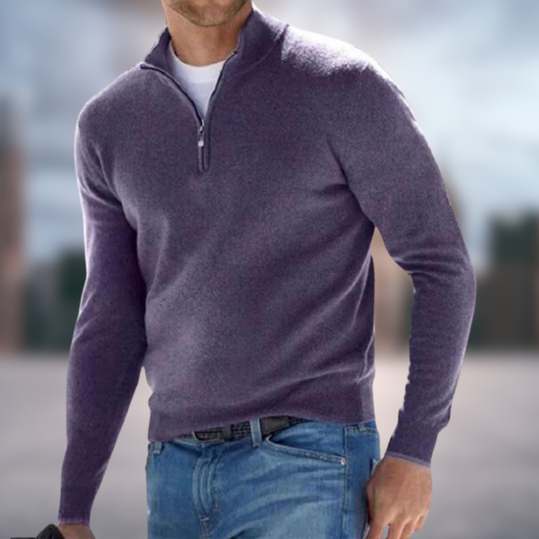 Patrick Luxe Heren Zip Trui