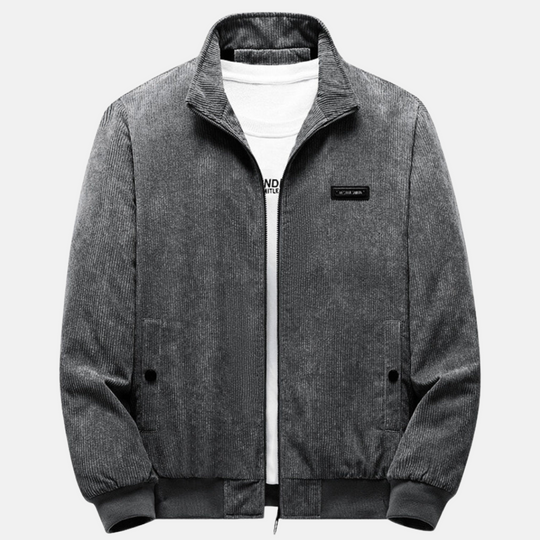 Hugo Retro Ribfluelen jas