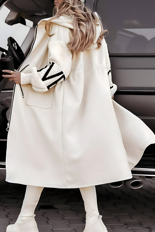 Megan Elegant Hooded Winter Coat