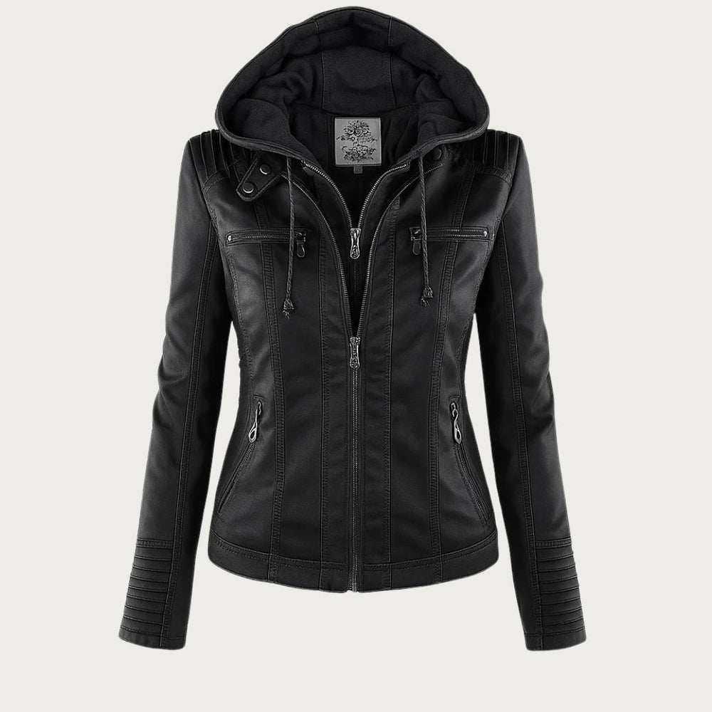 Abygail Elegant & Robust Leather Jacket