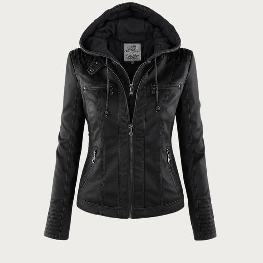 Abygail Elegant & Robust Leather Jacket