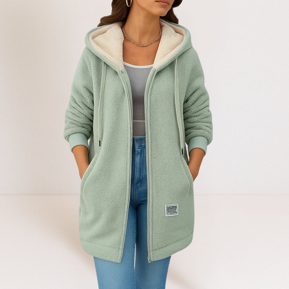 Alyson Cozy Fleece Jacket for Effortless Warmth