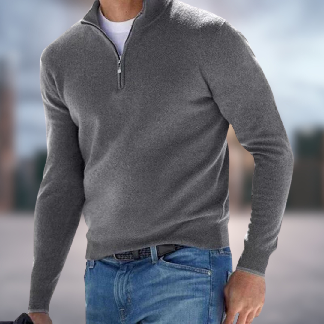 Patrick Luxe Heren Zip Trui