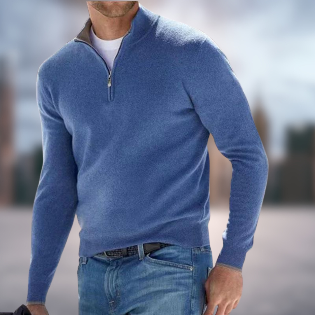 Patrick Luxe Heren Zip Trui