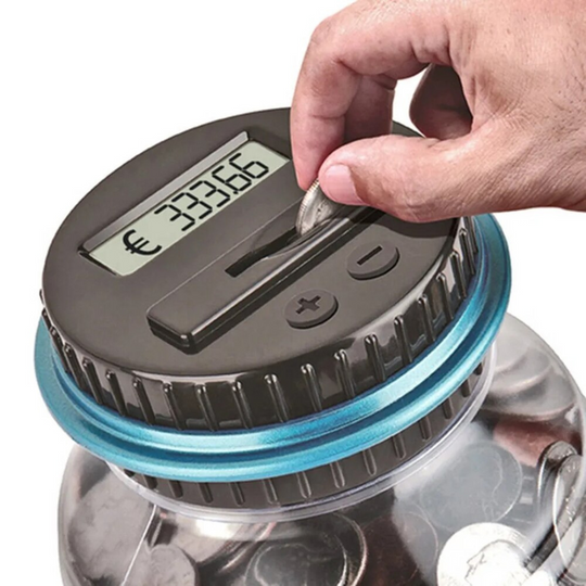 Automatic Counting Digital Piggy Bank