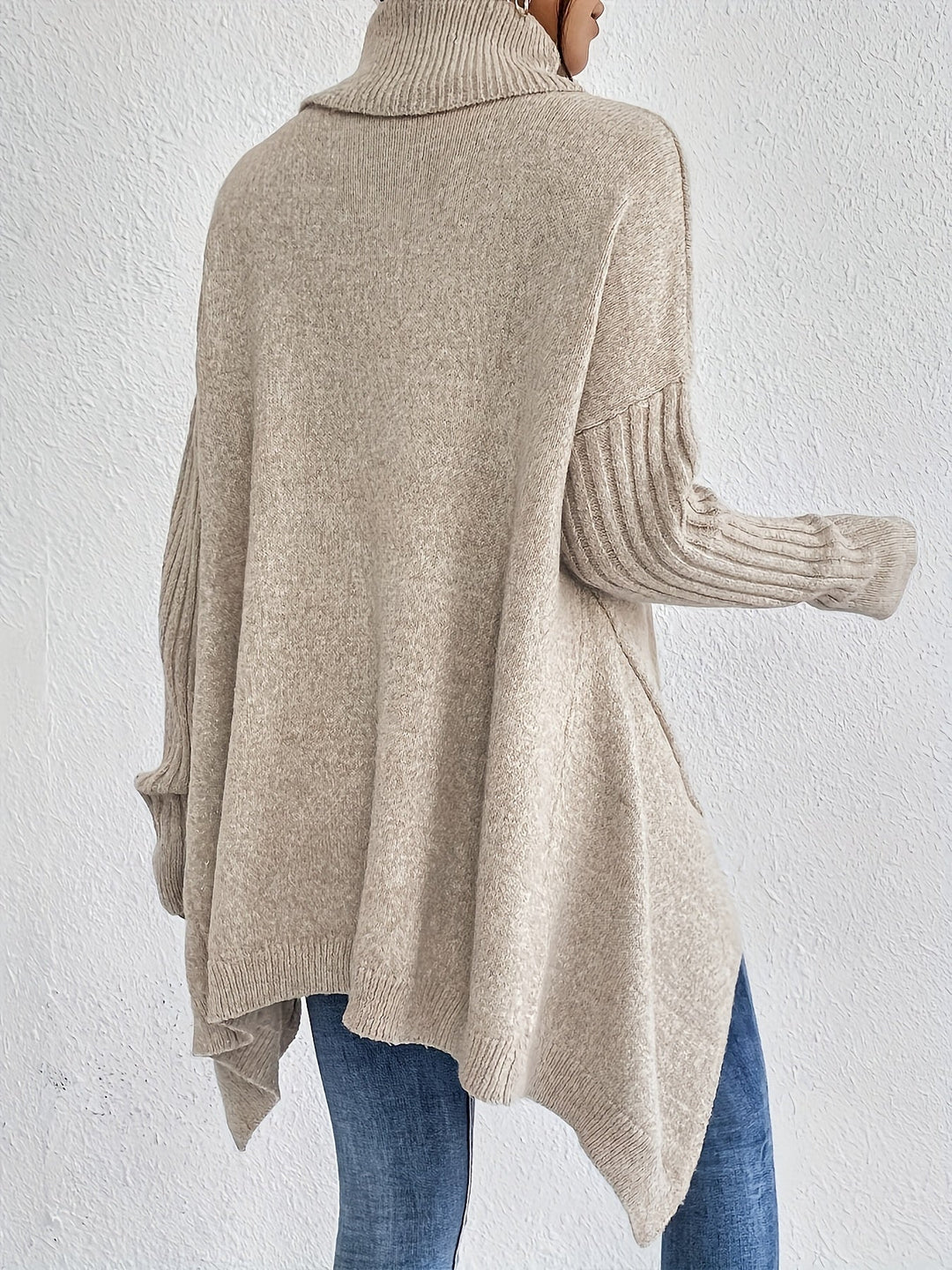 Ava Oversized Turtleneck Sweater