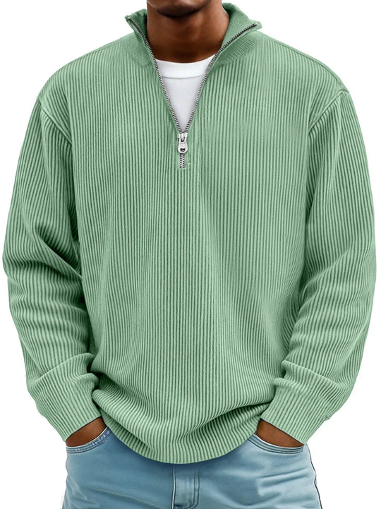 Jay Trendy Zip-Up Sweater
