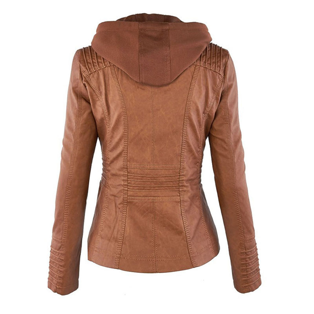 Abygail Elegant & Robust Leather Jacket