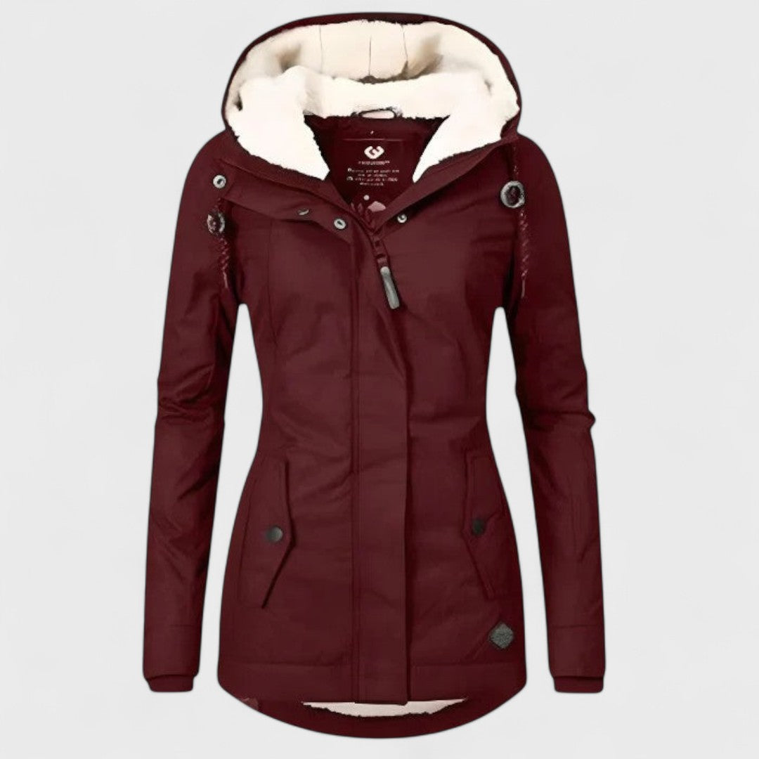 Charlotte Waterproof Hooded Winter Jacket