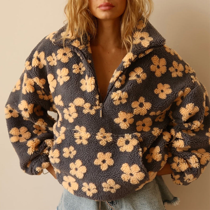 Daisy Fleece Sweater