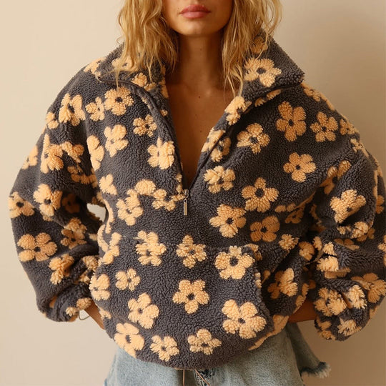 Daisy Fleece Sweater
