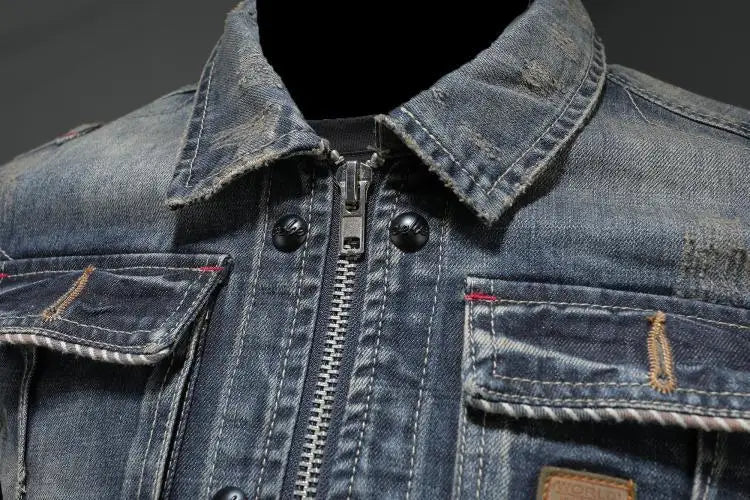 Tyson Retro Denim Jas