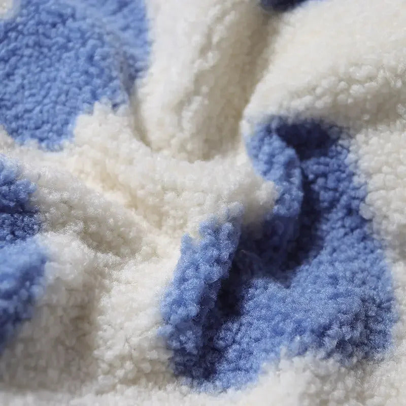 Emily Reversible Heart-Print Jacket