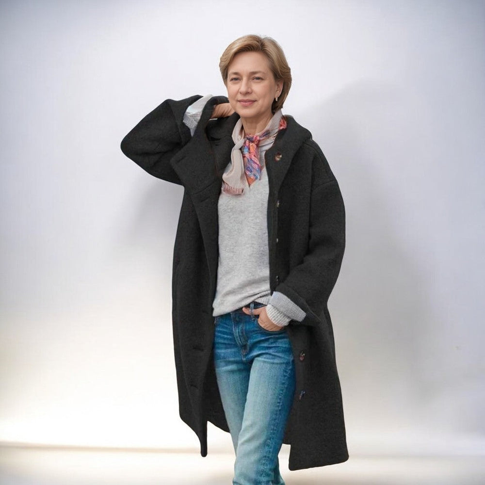 Amy Stijlvolle Lange Winterjas