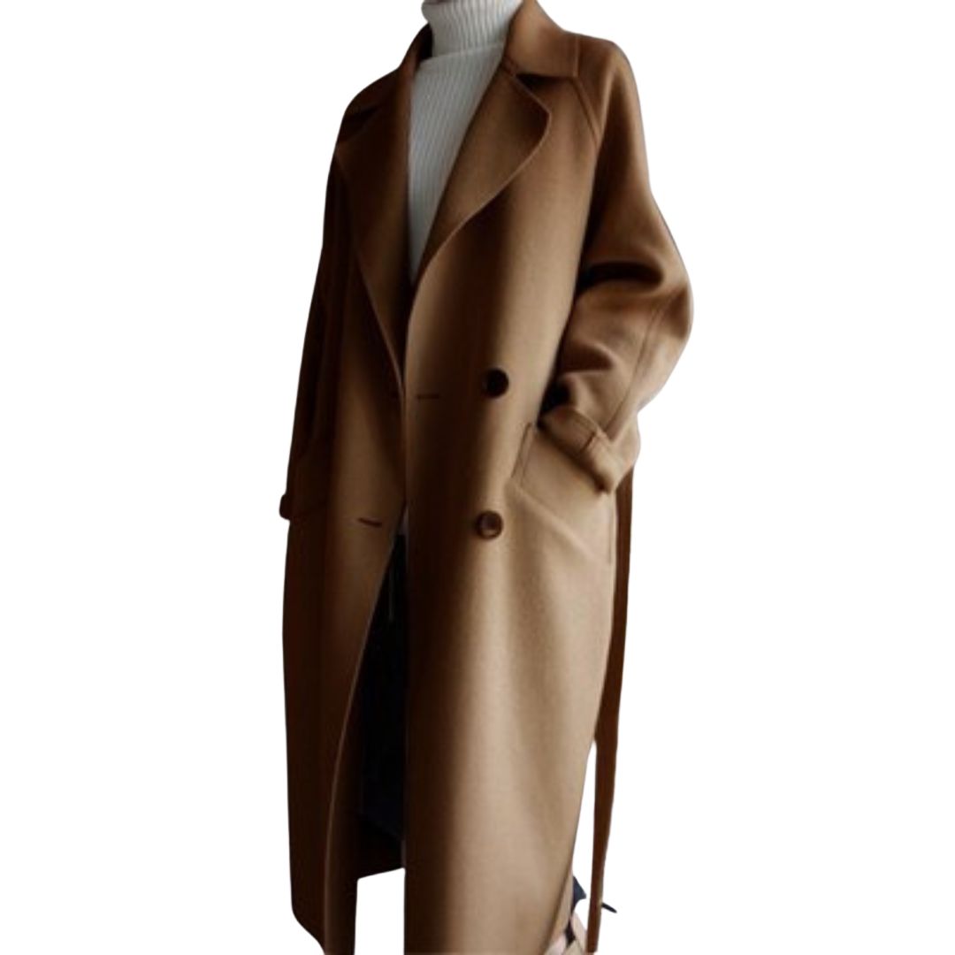 Cranleigh Longline Wool Overcoat
