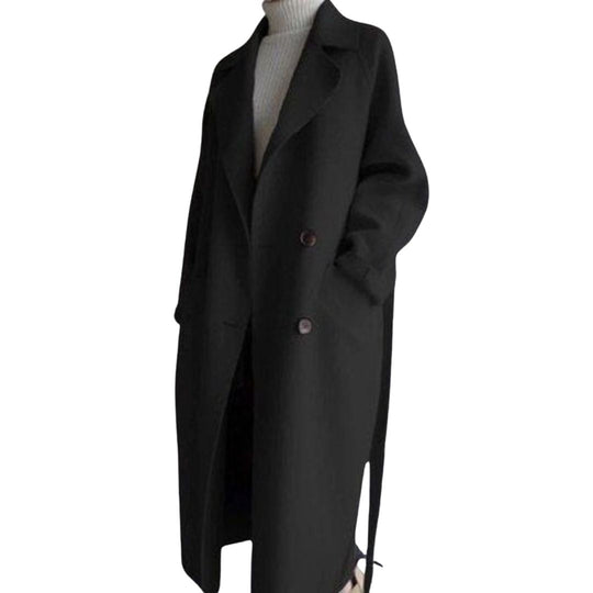 Cranleigh Longline Wool Overcoat