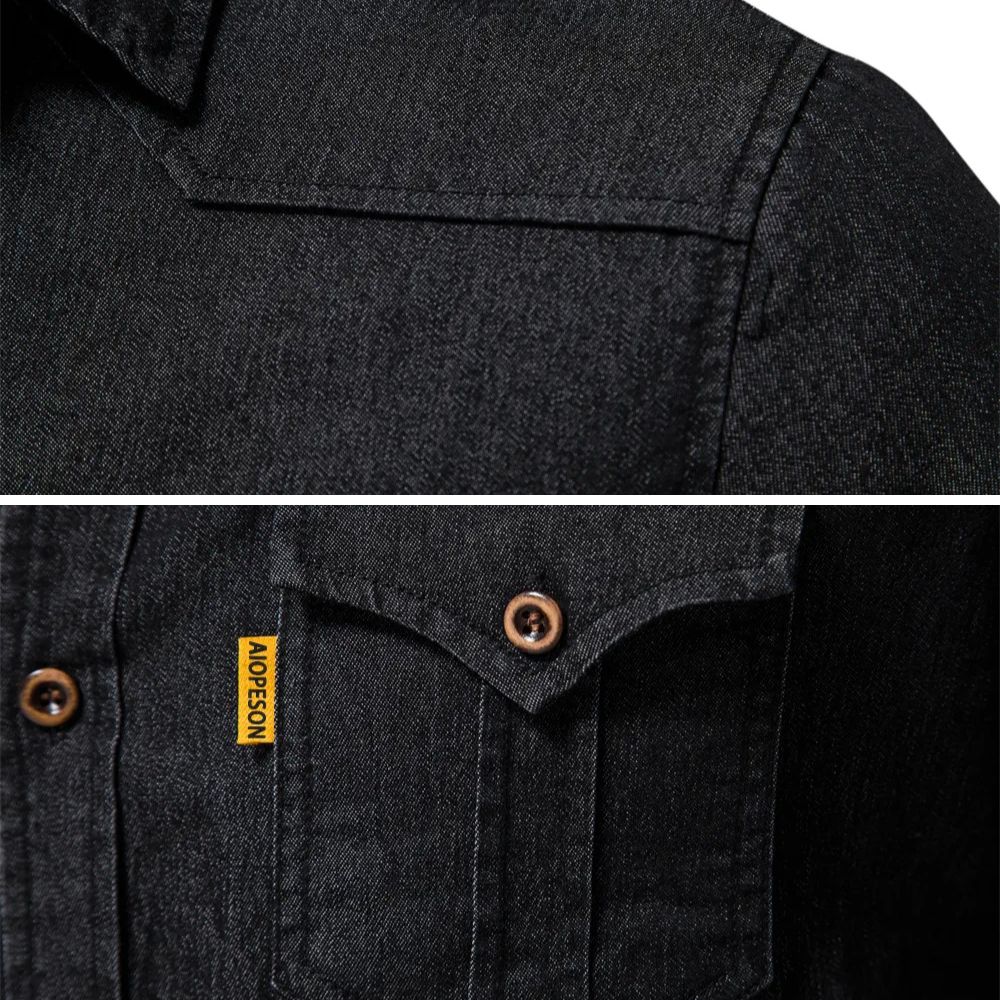 Brian Cotton Denim Shirt