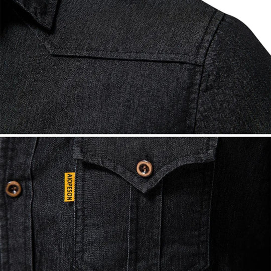Brian Cotton Denim Shirt