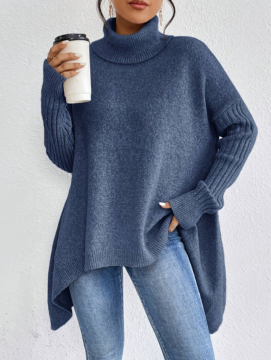 Ava Oversized Turtleneck Sweater