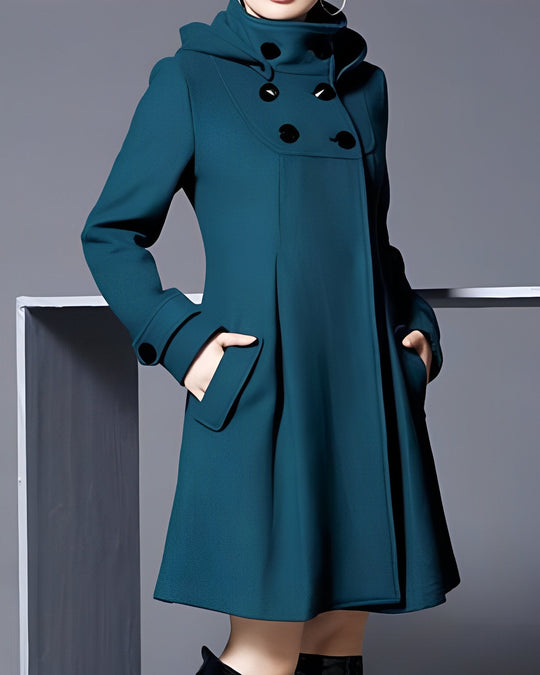 Alice Elegante Jas Met Zijzakken