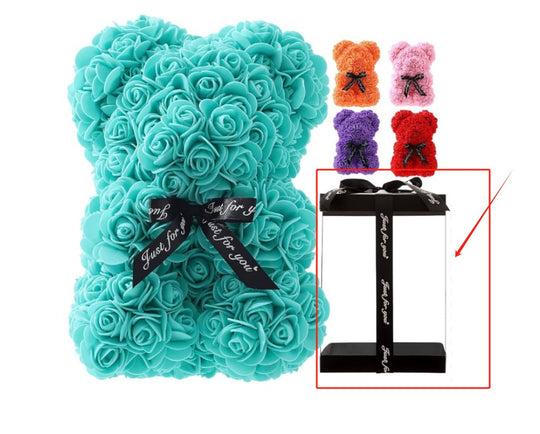 Valentine’s Rose Bear + Free Gift Box