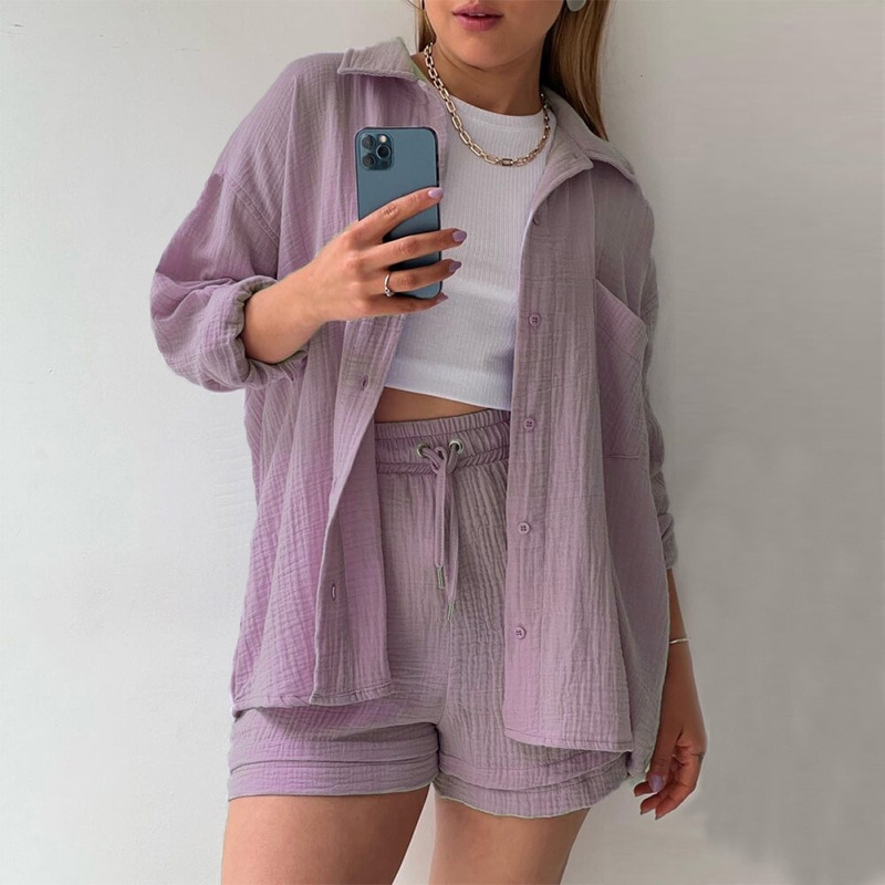 Bella Casual Katoenen Loungeset
