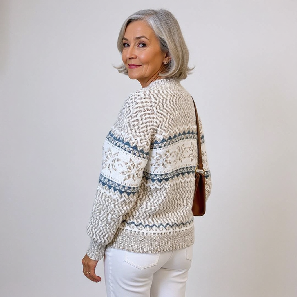 Caroline Vintage Icelandic Jumper