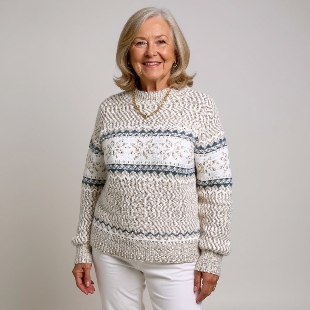 Caroline Vintage Icelandic Jumper