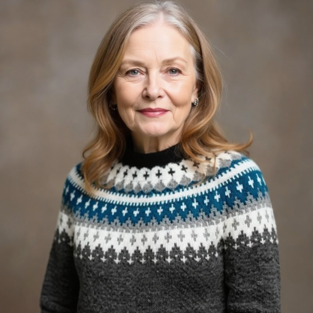 April Vintage Icelandic Jumper