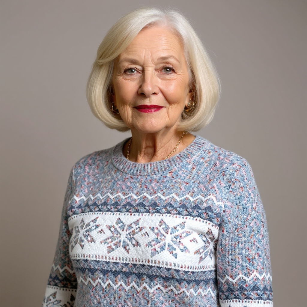 Caroline Vintage Icelandic Jumper