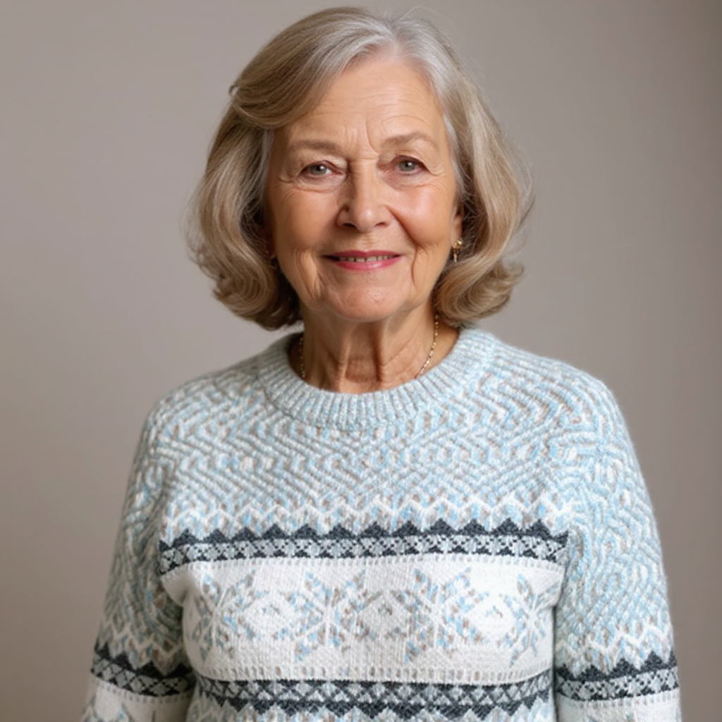 Caroline Vintage Icelandic Jumper