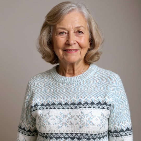 Caroline Vintage Icelandic Jumper