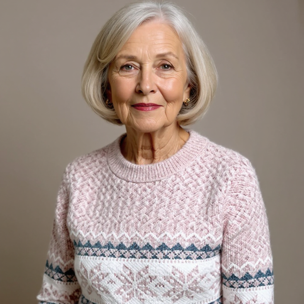 Caroline Vintage Icelandic Jumper