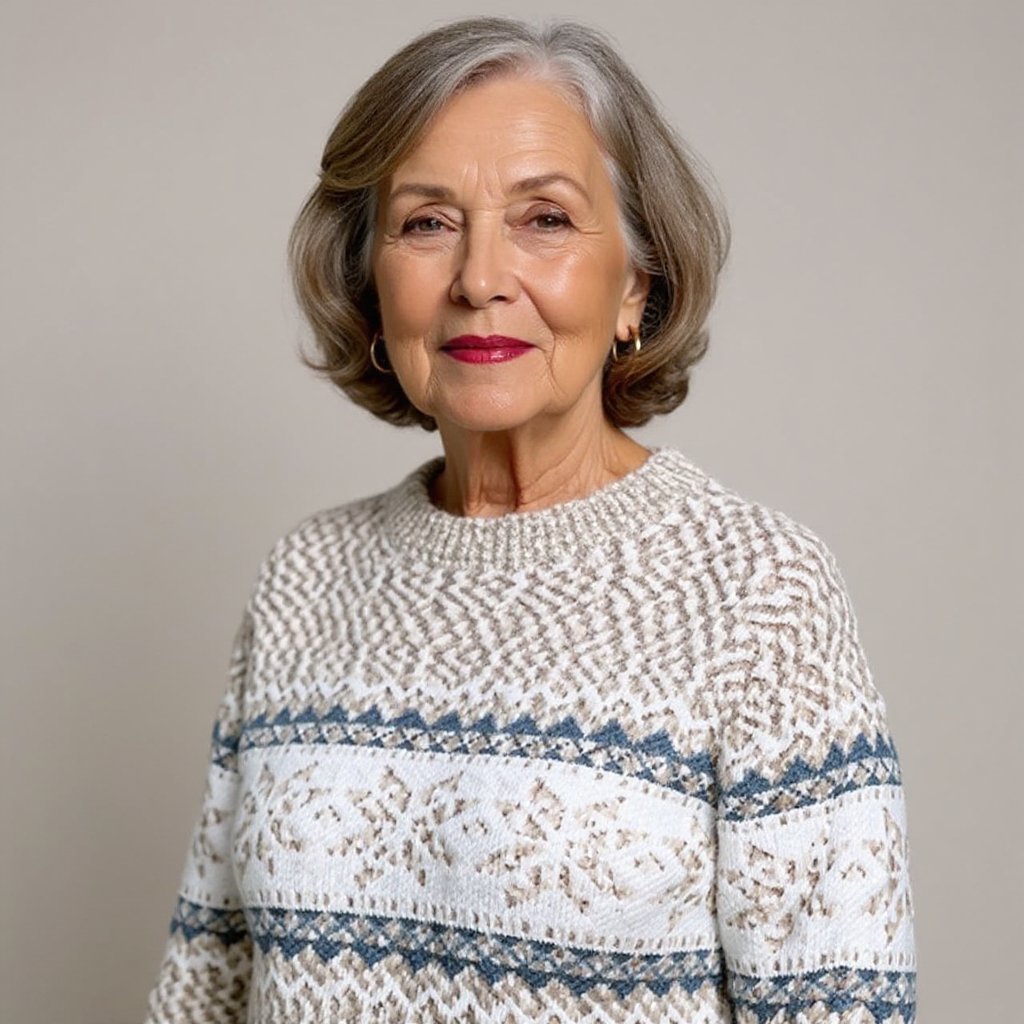 Caroline Vintage Icelandic Jumper