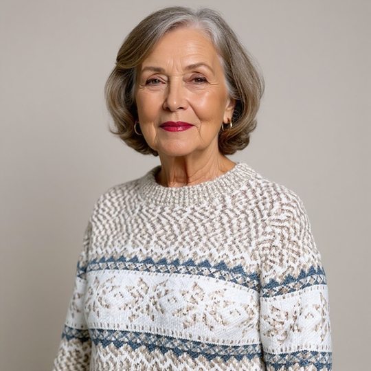 Caroline Vintage Icelandic Jumper