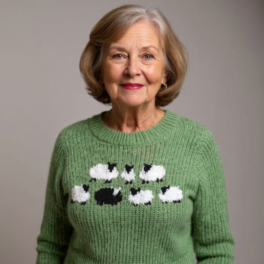 Jennifer Vintage Icelandic Jumper