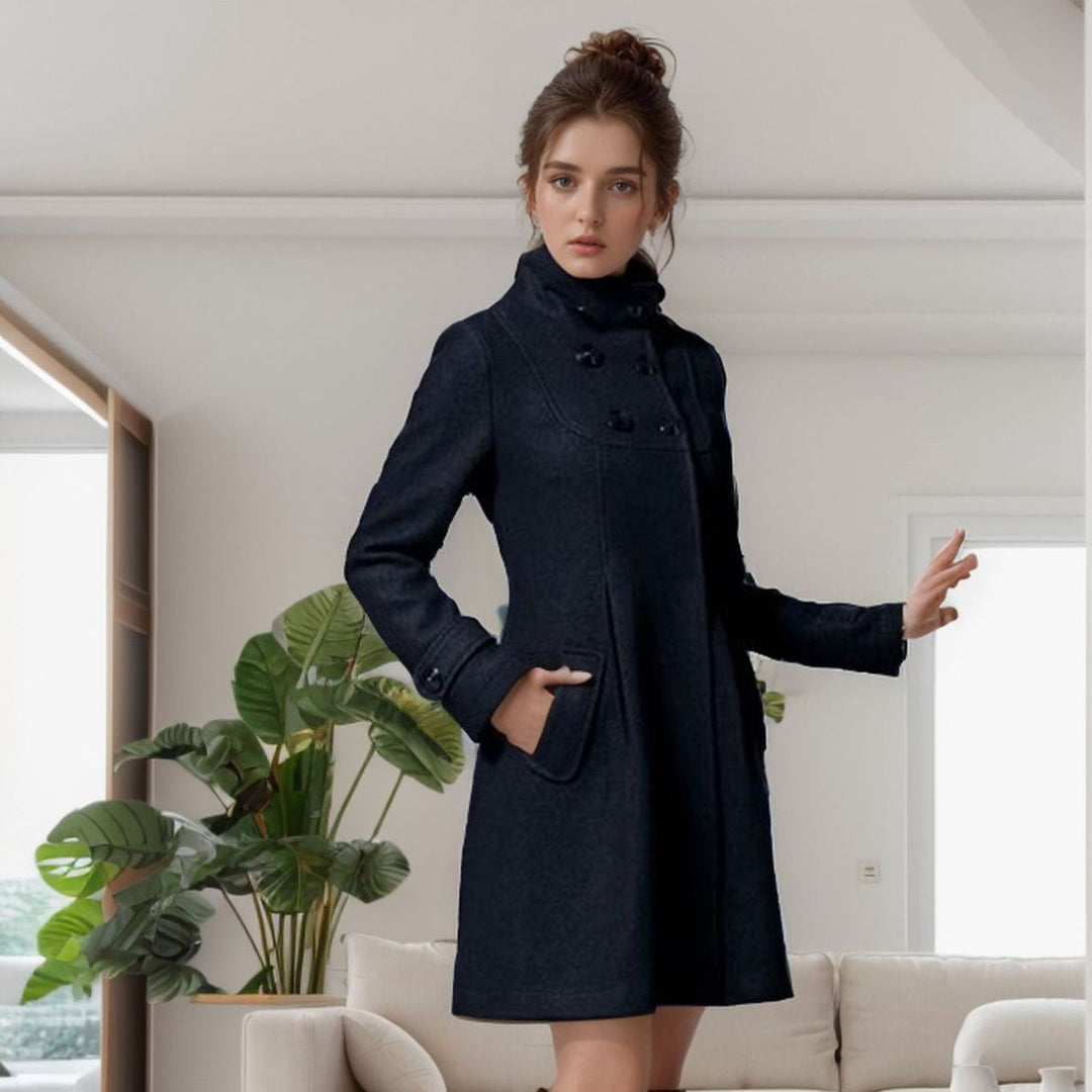 Alice Elegante Jas Met Zijzakken